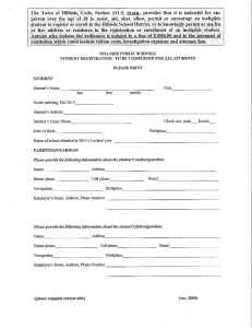 Registration Forms 15-16 - Hillside Public Schools