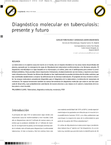 Diagnostico molecular en tuberculosis: presente y futuro