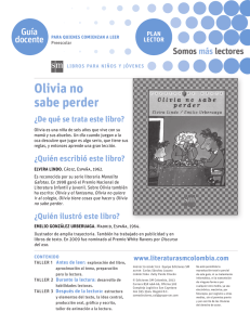 Olivia no sabe perder - Literatura SM Colombia