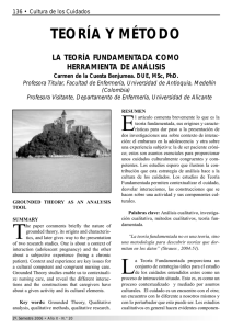 teoría y método - RUA - Universidad de Alicante