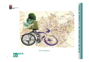 Plan de ciclabilidad de la ciudad de soria