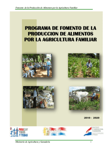Programa de Fomento de la Producción de Alimentos por la