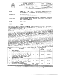 Contrato de Obra Pública N°473 de 2015