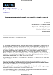 Los métodos cuantitativos en la investigación educativo