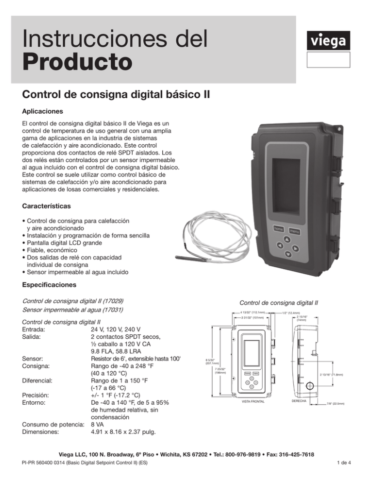 Instrucciones Del Producto