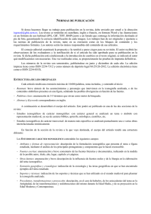 normas de publicación - Universidad Complutense de Madrid
