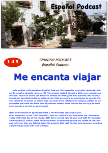 Me encanta viajar - Español Podcast / Spanishpodcast