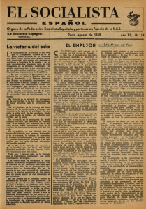 El Socialista Español : órgano central del P.S.O.E. Año XII, núm. 114
