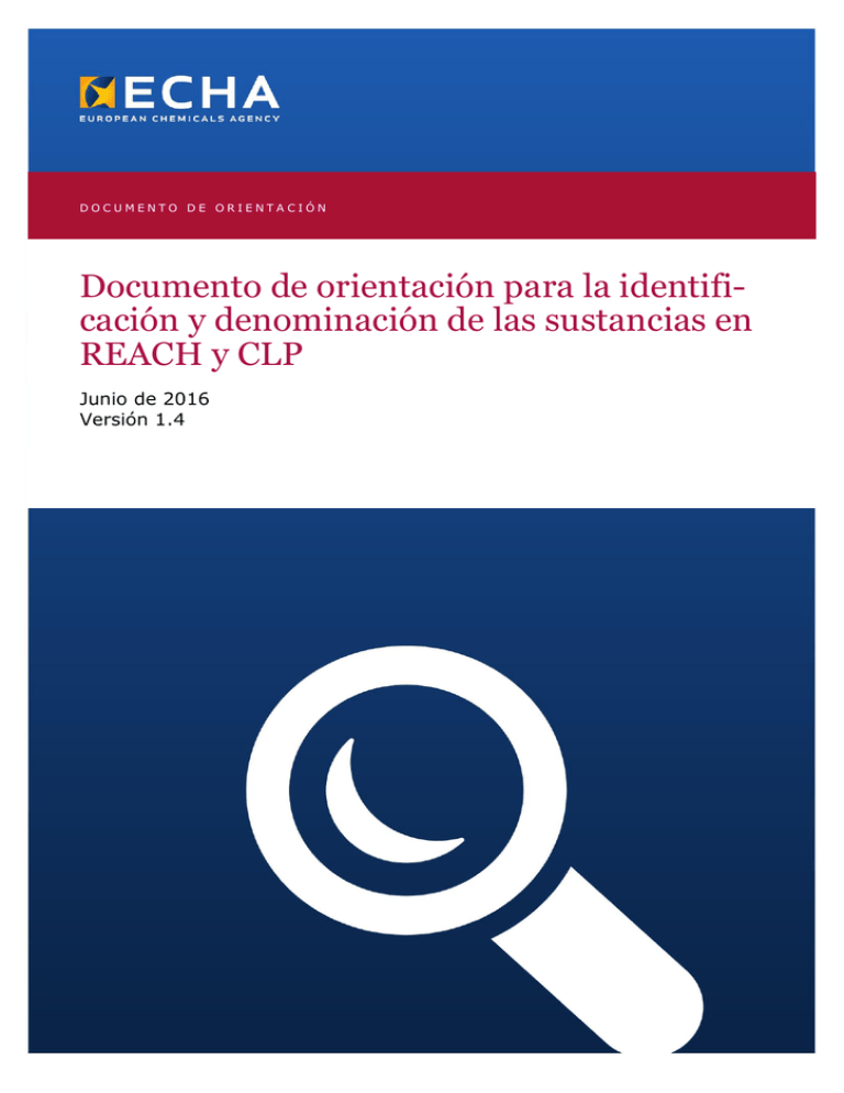 Documento De Orientaci N Para La Identificaci N Y Echa