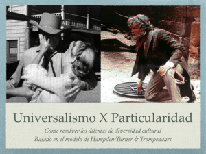 Universalismo X Particularidad