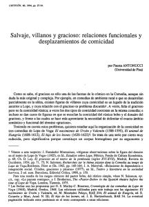 pdf Salvaje, villanos y gracioso: relaciones funcionales y