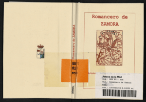 Romancero de ZAMORA - Biblioteca Virtual de Andalucía