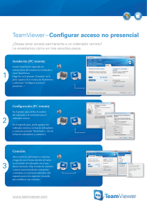 TeamViewer – Configurar acceso no presencial