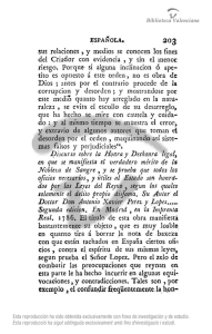 Page 1 - Biblioteca Valenciana ESPAÑoLA. 203 sus relaciones, y