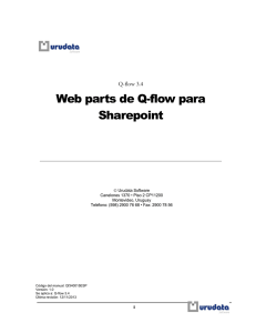 Web parts de Q-flow para Sharepoint