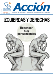 Revista de reflexión y diálogo de los Jesuitas del Paraguay