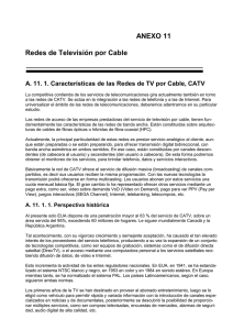 Redes de CATV - telecomunicaciones