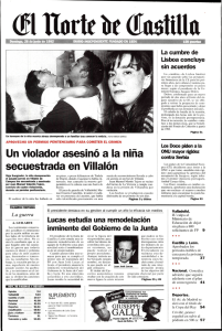 Un violador asesinó a la niña secuestrada en Villalón