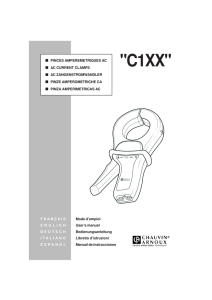 C1XX - Chauvin Arnoux