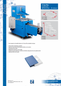 X Case Zechini Máquina para encuadernación