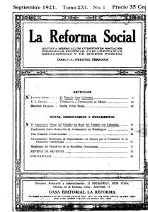 La Reforma social : revista mensual de cuestiones sociales