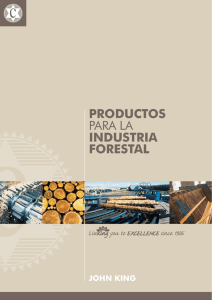 Productos para la industria Forestal