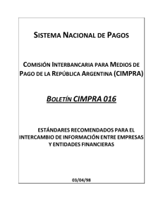 016 03/04/98 - del Banco Central de la República Argentina