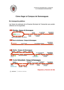 Cómo llegar al Campus de Somosaguas