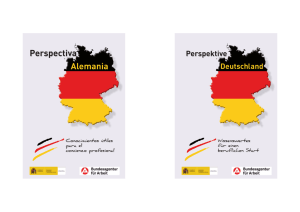 Perspectiva Alemania - Ministerio de Empleo y Seguridad Social