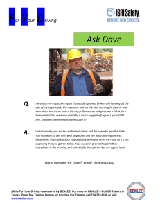 For Your Driving: Ask Dave-
