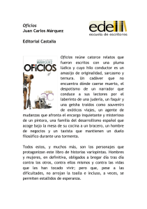 Oficios Juan Carlos Márquez Editorial Castalia
