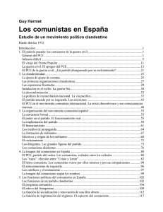 Los comunistas en España