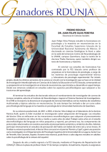 Dr. Juan Felipe Silva P. - Dgapa