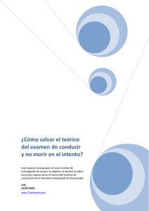 ¿Cómo salvar el teórico del examen de conducir y no morir en el