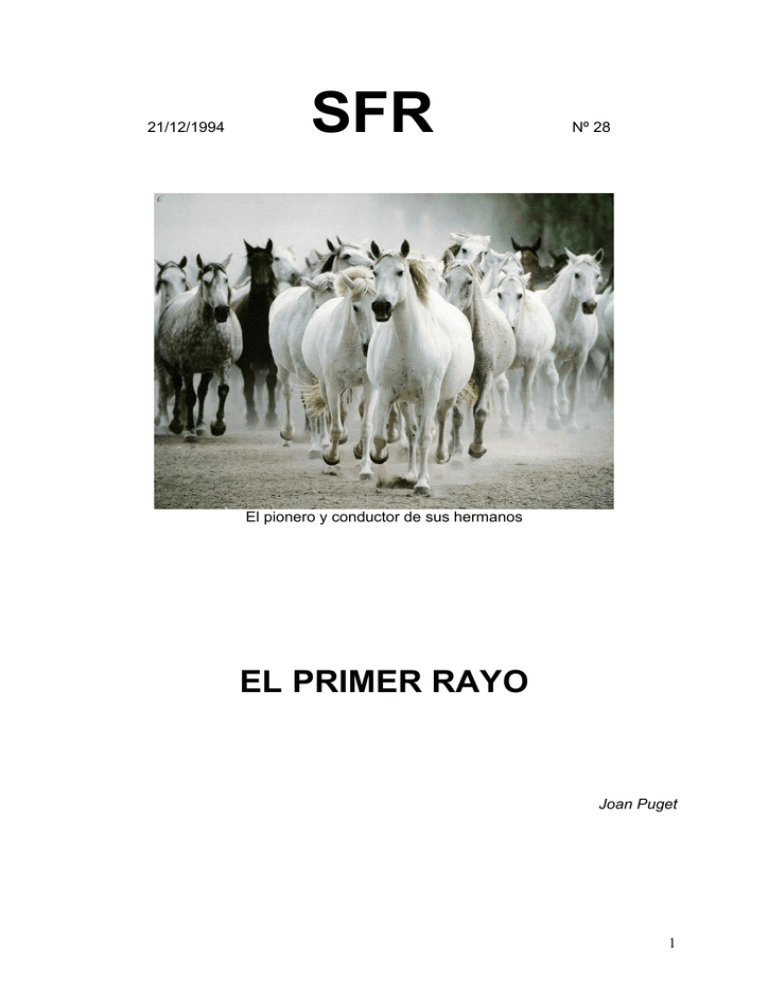 El Primer rayo