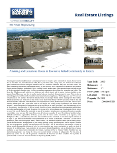 Amazing and Luxurious House in Exclusive Gated Community in