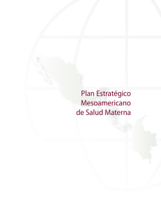 Plan Estratégico Mesoamericano de Salud Materna - Inter