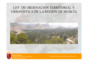 LEY DE ORDENACION TERRITORIAL Y URBANÍSTICA DE LA