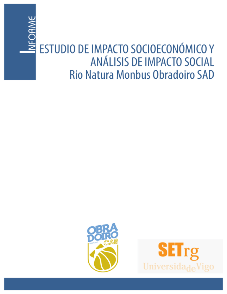 Estudio De Impacto Socioeconómico Y Análisis De Impacto Social