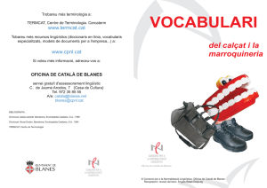 vocabulari - Consorci per a la Normalització Lingüística
