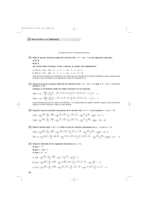 Inicio Derivadas - IES Sant Vicent Ferrer