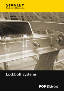 POP Avdel Lockbolt Systems - Stanley Engineered Fastening