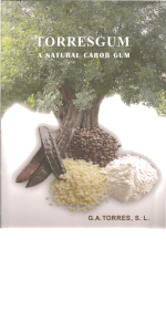 Page 1 Page 2 G.A. TORRES is a well known family owned carob