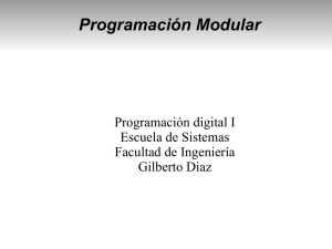 Programación Modular