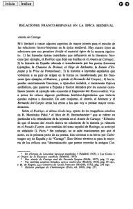 pdf Relaciones franco-hispanas en la épica medieval / Erich Von