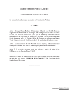 Acuerdo Presidencial No. 328-2004