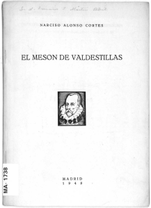 el mesón de valdestillas - Junta de Castilla y León