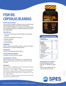 FISH OIL capsulas blandas
