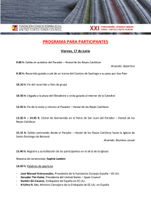 programa para participantes - Fundación Consejo España