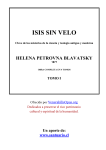 ISIS SIN VELO - VenerabilisOpus.org
